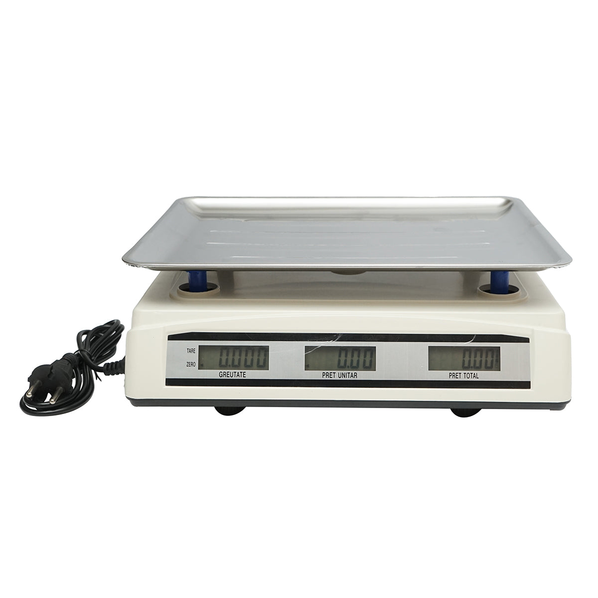 Bilancia elettronica con schermo LCD, portata 40 Kg con batteria da 4V Breckner Germany - immagine 3