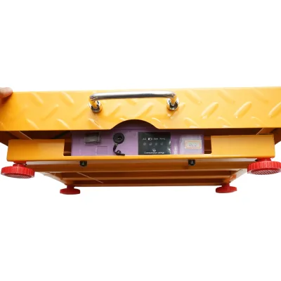 Bilancia elettronica da pavimento senza fili, tipo a piattaforma, 32x42 cm con display WiFi, portata massima 150 kg. - immagine 4