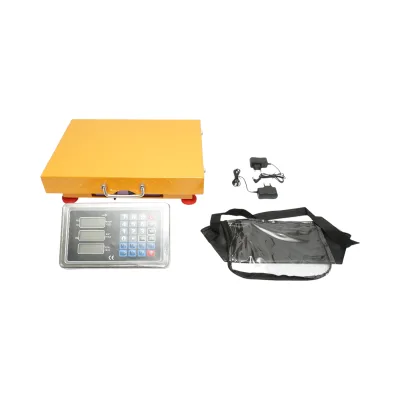 Bilancia elettronica da pavimento senza fili, tipo a piattaforma, 32x42 cm con display WiFi, portata massima 150 kg. - immagine 2