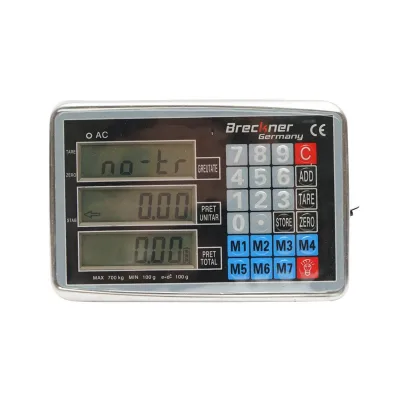 Bilancia Elettronica da Pavimento, Piattaforma 700 kg, Display LCD WIFI Senza Fili, Metallo, 500 x 600 x 155 mm, Batteria Ricaricabile - immagine 5
