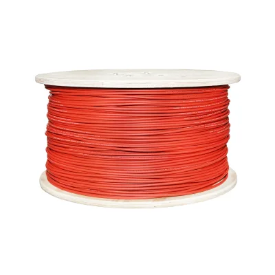 Bobina di cavo per pannello solare 6mmx1000m 1,5KV, H1Z2Z2-K rosso Leader