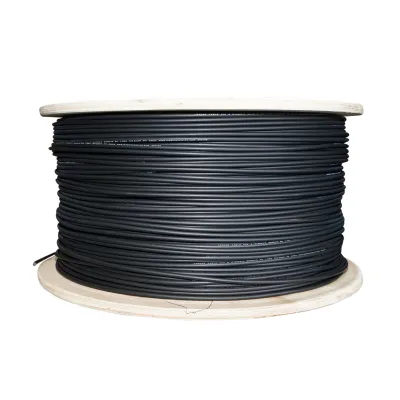 Bobina di cavo per pannello solare 6mmx1000m nero 1,5KV, H1Z2Z2-K Leader