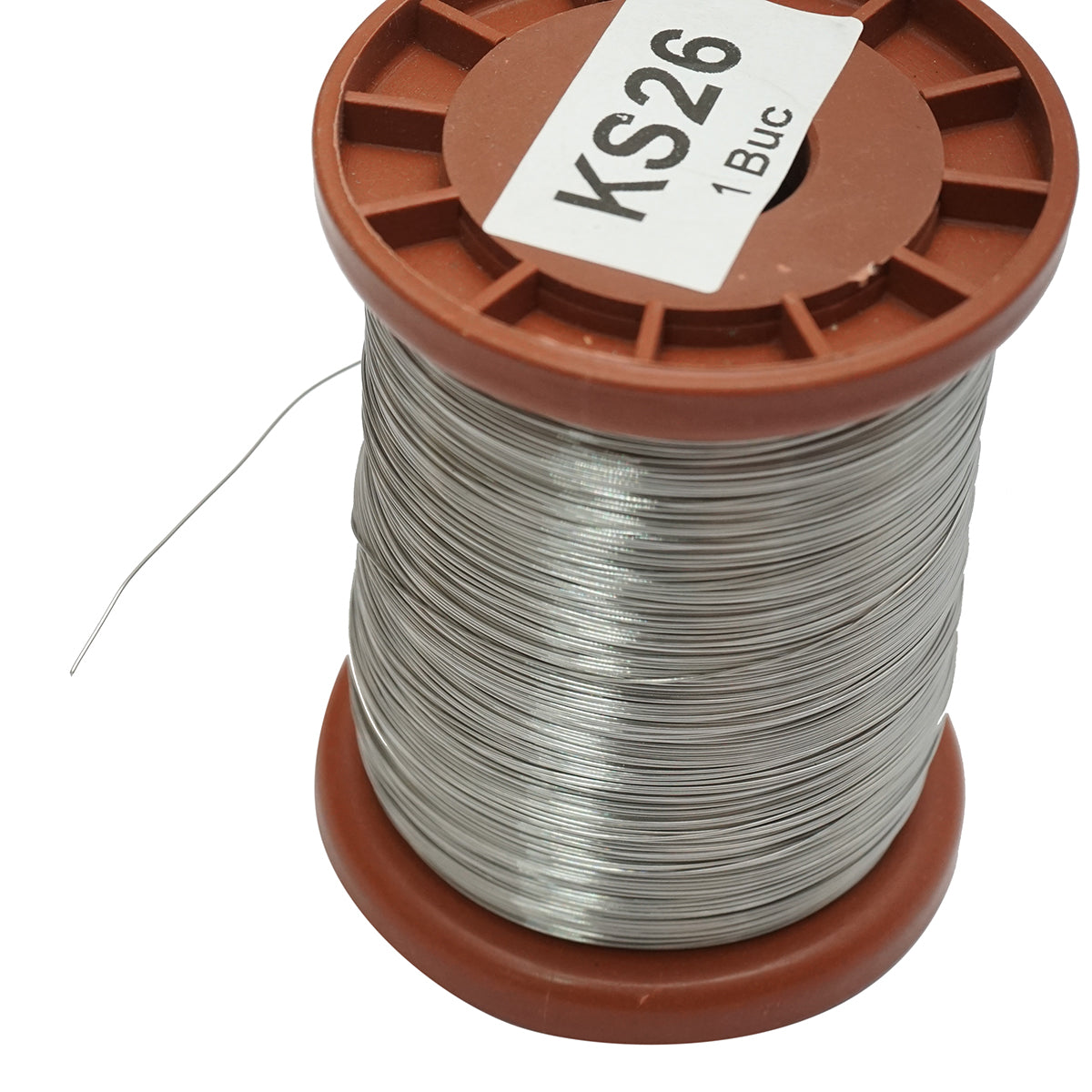 Bobina di filo in acciaio inossidabile, diametro 0,45 mm, peso 500 g - immagine 3