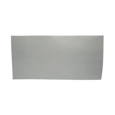 Bobina di gomma con inserto metallico, l = 0,5 m, L = 1 m, spessore = 1,2 mm (colore grigio)