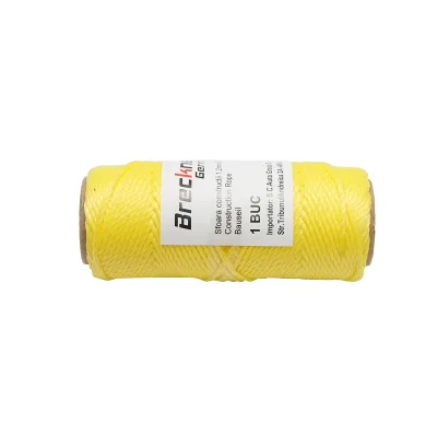 Bobina di spago giallo per muratura, 1,2 mm x 30 m Breckner Germany