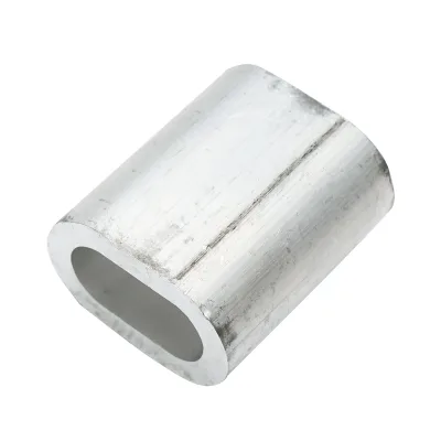 Boccola di pressatura/ghiera in alluminio per cavo del verricello da 14 mm