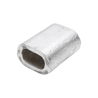 Boccola di pressatura/ghiera in alluminio per cavo del verricello da 14 mm