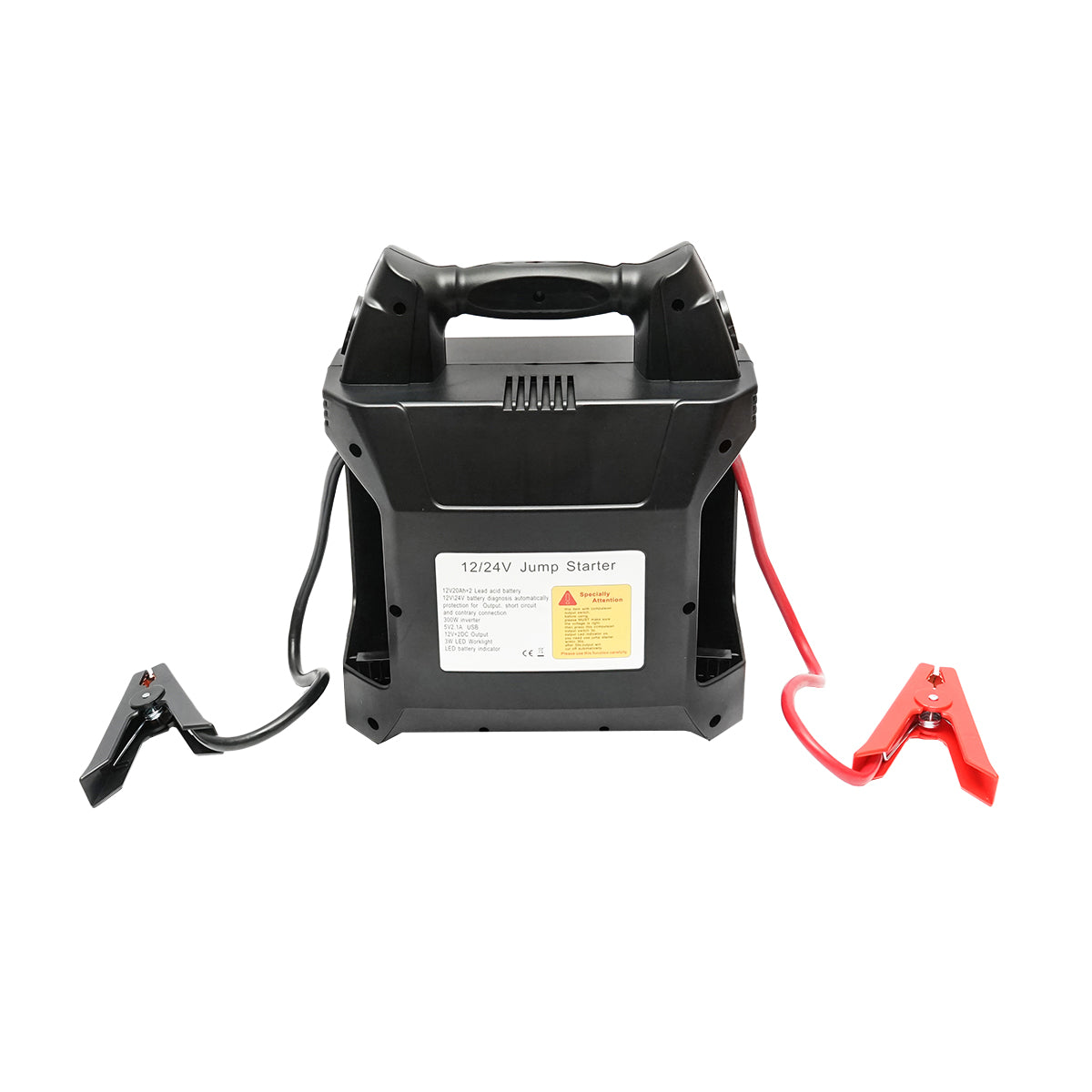 Booster di avviamento portatile multifunzione – 12V / 24V, 300W, 600–3000A - immagine 2