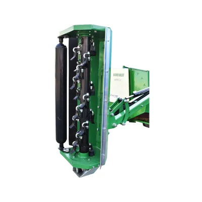 Braccio decespugliatore idraulico portato per trattore con trincia Braccio articolato idraulico portato con testata trinciatrice da 800 mm per siepi - immagine 3