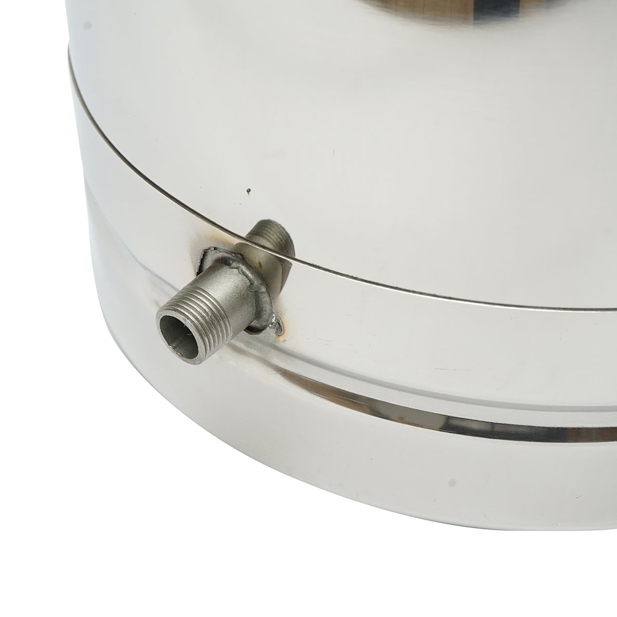 Brocca per latte in acciaio inox con coperchio da 40 litri con rubinetto per mungitrice per mucche Breckner Germany - immagine 5