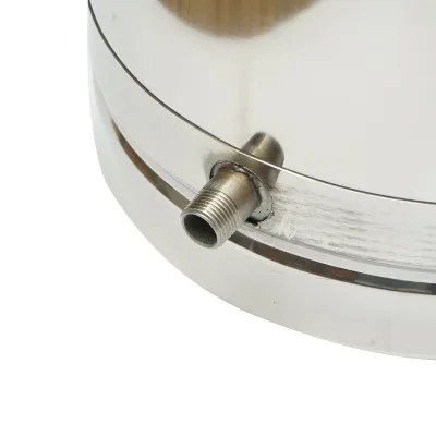 Brocca per latte in acciaio inox con coperchio da 50 litri con rubinetto per mungitrice per mucche Breckner Germany - immagine 5