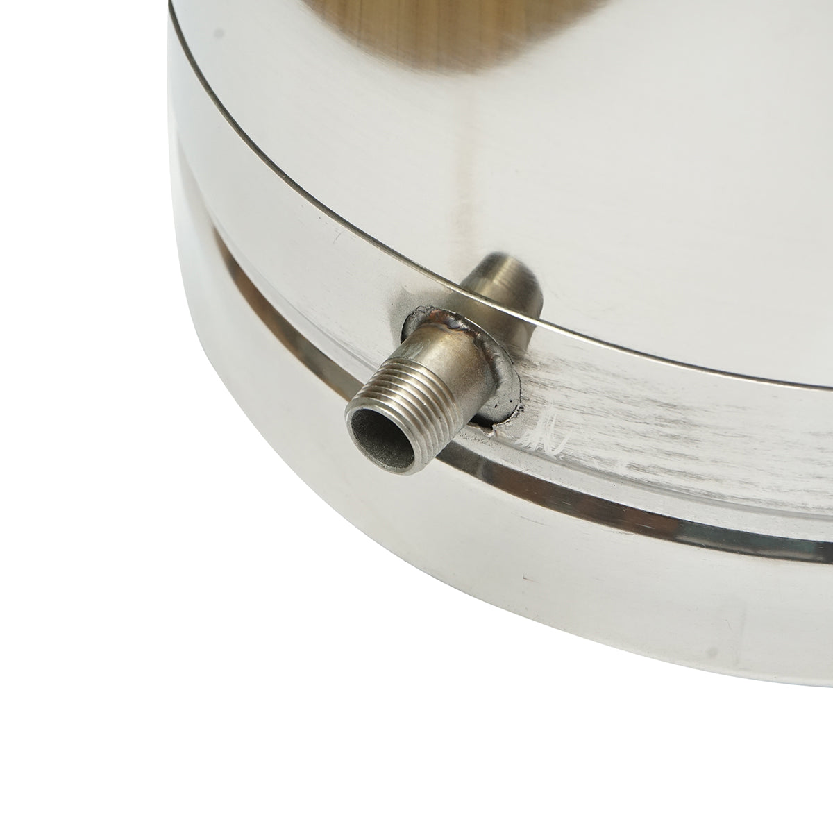 Brocca per latte in acciaio inox con coperchio da 50 litri con rubinetto per mungitrice per mucche Breckner Germany - immagine 5