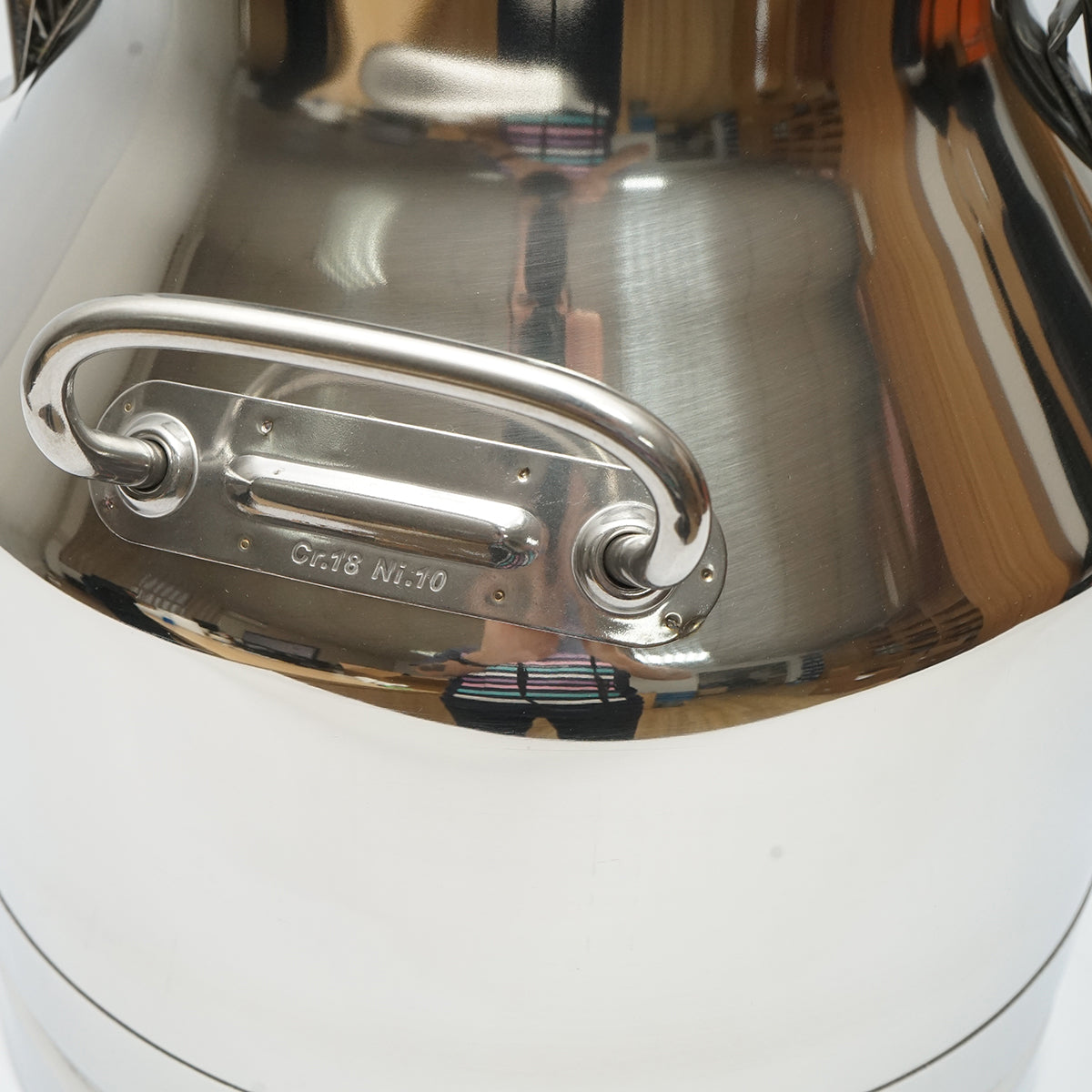 Brocca per latte in acciaio inox con coperchio, mungitrice per mucche da 20 litri Breckner Germany - immagine 5