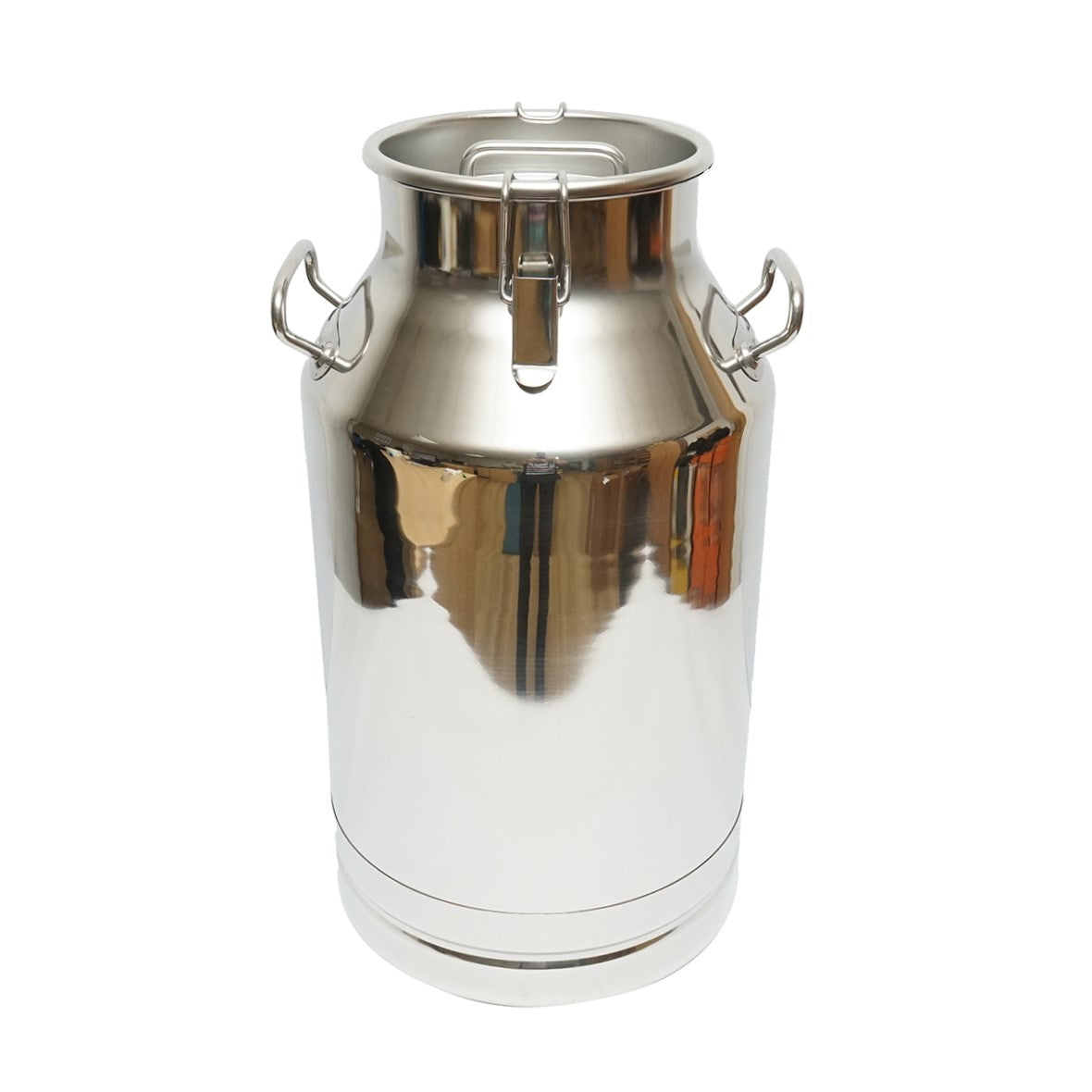 Brocca per latte in acciaio inox con coperchio, mungitrice per mucche da 40 litri Breckner Germany