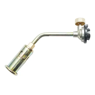 Bruciatore per saldatura o cucina con alimentazione bombola gas butano 190mm