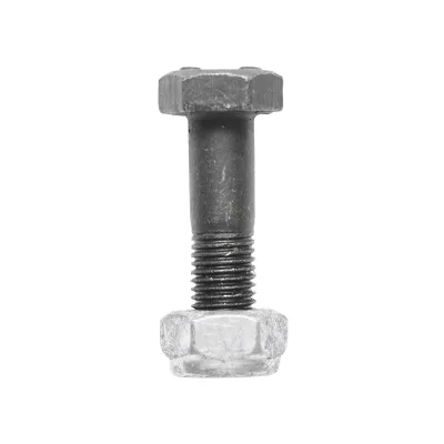 Bullone con dado M10 x 1,25 x 35 mm. per albero cardanico del trattore forestale,