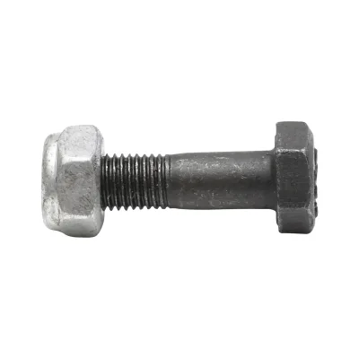 Bullone con dado M10 x 1,25 x 35 mm. per albero cardanico del trattore forestale, - immagine 2
