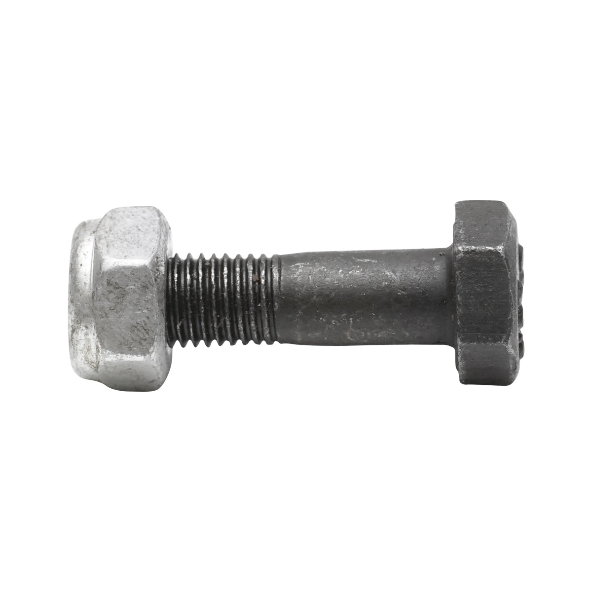 Bullone con dado M10 x 1,25 x 35 mm. per albero cardanico del trattore forestale, - immagine 2