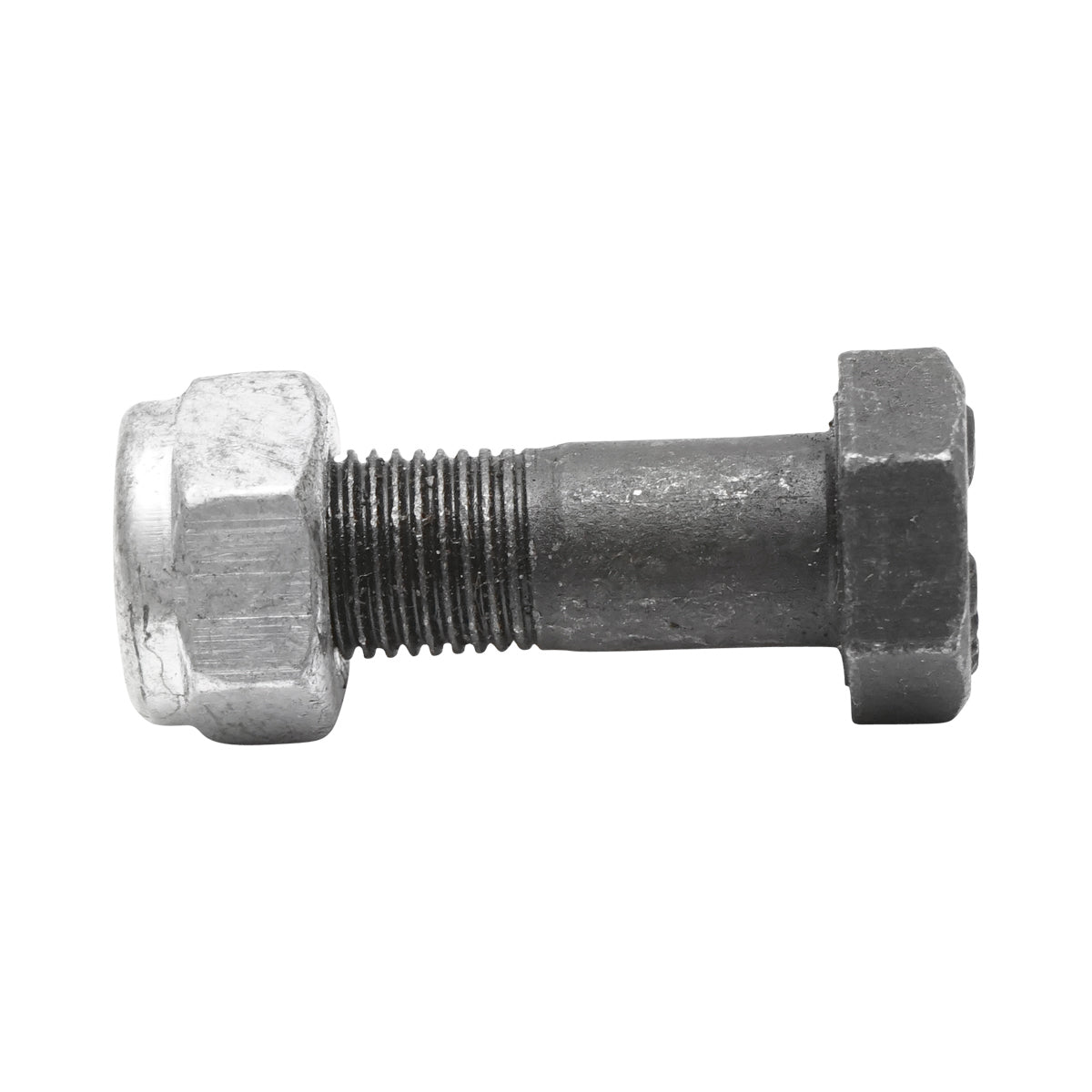 Bullone con dado M12 x 1,25 x 35 mm. per albero cardanico trattore forestale - immagine 2