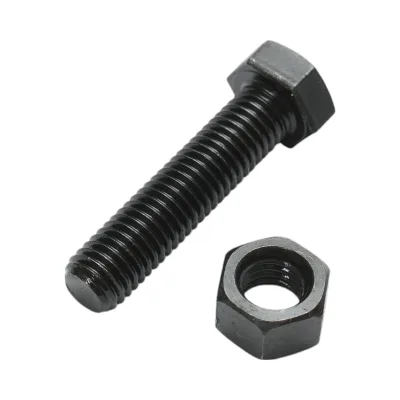 Bullone con dado M12x50mm dente benna laterale Komatsu, Caterpillar, JCB DISHG63