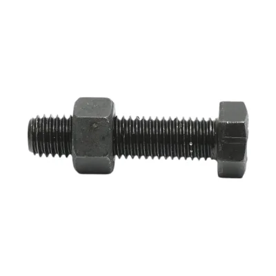 Bullone con dado M12x50mm dente centrale benna JCB DISHG67 - immagine 2