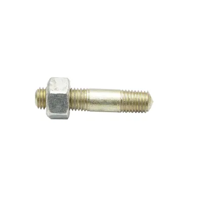 Bullone e dado per collettore di scarico Massey Ferguson, 46 mm, filettatura 3/8 UNF, codice OEM 0826232, 1476027X1, 2188134, 41346, 731327M1, 731862M1, 731866M1, 734697M1, 734697 - immagine 2