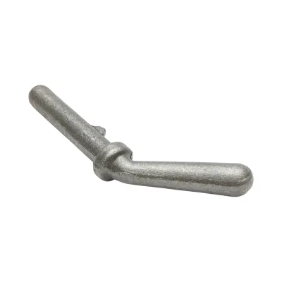 Bullone forcella di montaggio cerniera rimorchio auto 145x60x14,5mm - immagine 2