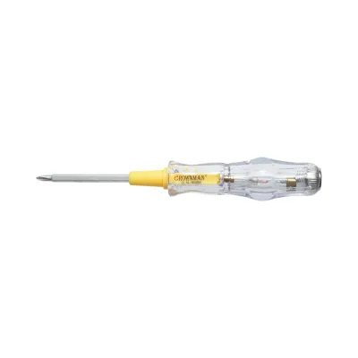 Cacciavite cercafase 100-500V AC, doppia testa PH1/3,5x160mm Cr-V Crownman - immagine 3