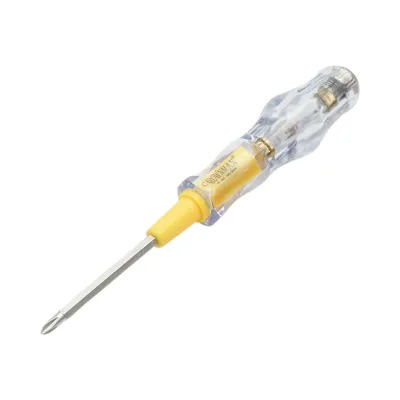 Cacciavite cercafase 100-500V AC, doppia testa PH1/3,5x160mm Cr-V Crownman