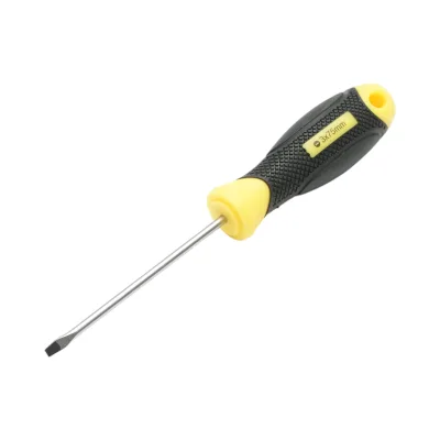 Cacciavite dritto Crownman 3x75mm con punta magnetica professionale Cr-V - immagine 3