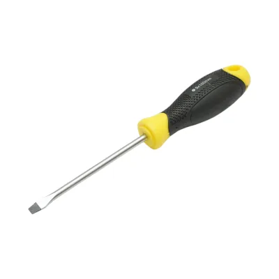 Cacciavite dritto Crownman 5x100mm con punta magnetica professionale Cr-V - immagine 3