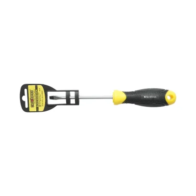 Cacciavite dritto Crownman 5x100mm con punta magnetica professionale Cr-V