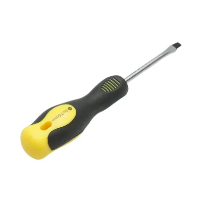 Cacciavite dritto Crownman 5x75mm con punta magnetica professionale Cr-V - immagine 5