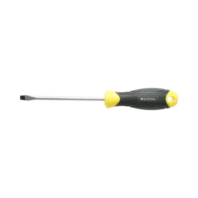 Cacciavite dritto Crownman 6x125mm con punta magnetica professionale Cr-V - immagine 2
