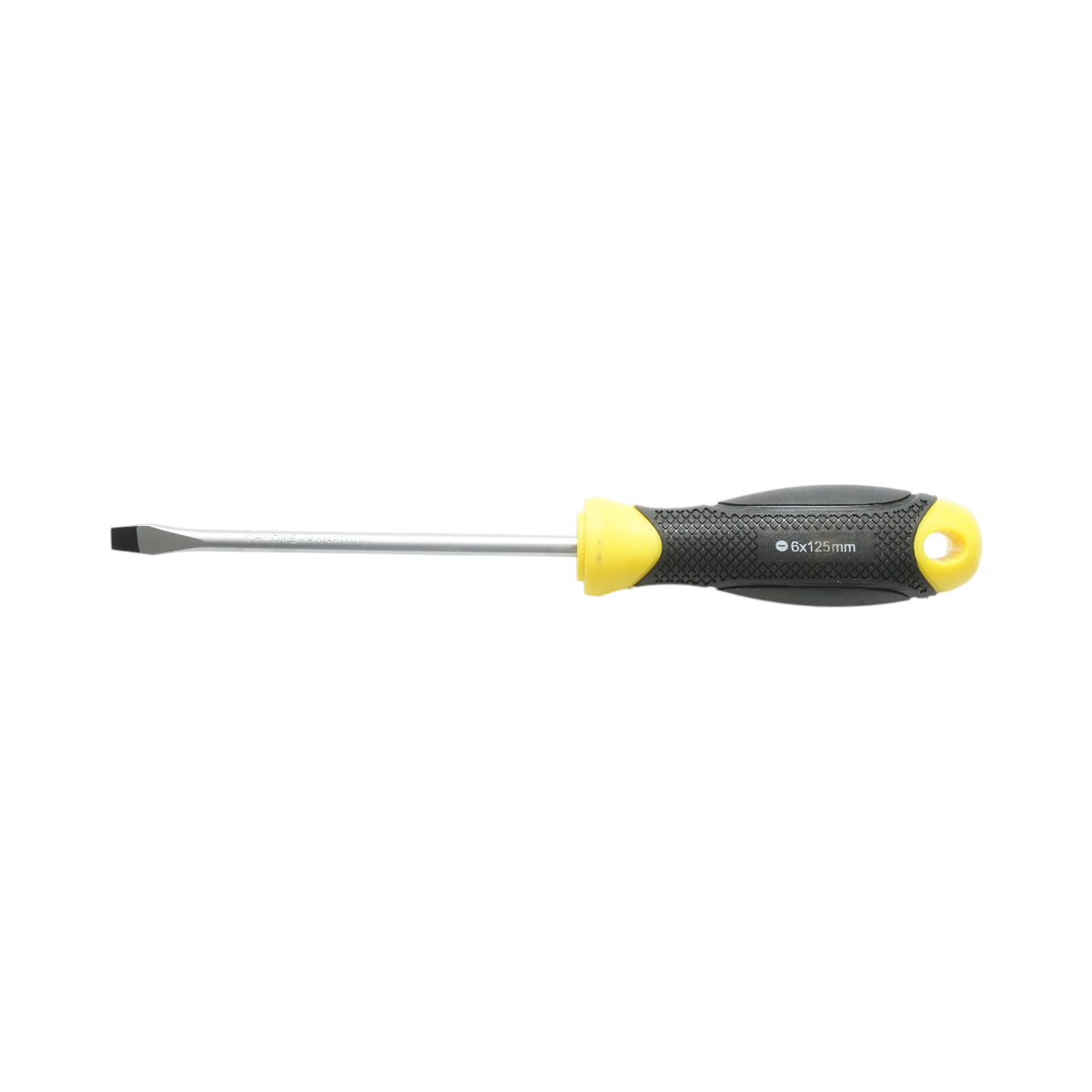 Cacciavite dritto Crownman 6x125mm con punta magnetica professionale Cr-V - immagine 2