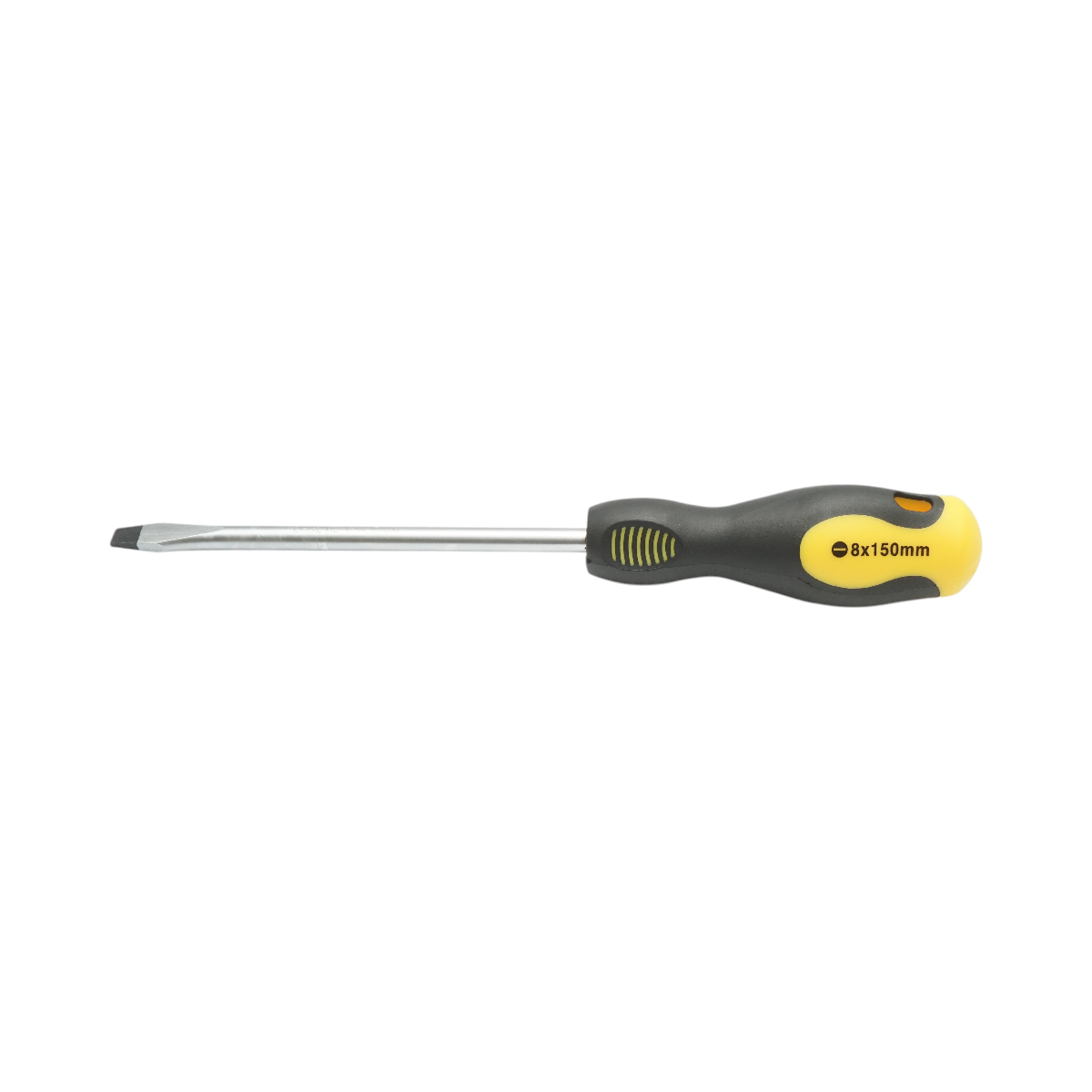 Cacciavite dritto Crownman 8x150mm con punta magnetica professionale Cr-V - immagine 2