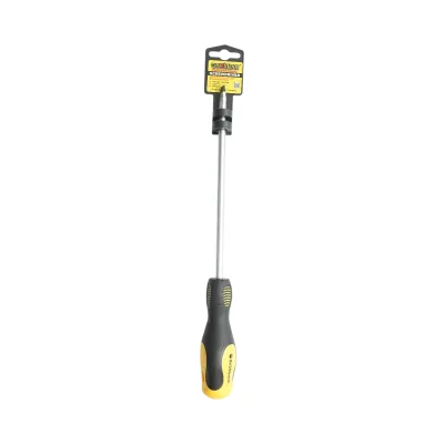 Cacciavite dritto Crownman 8x200mm con punta magnetica professionale Cr-V - immagine 4
