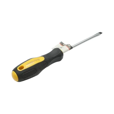 Cacciavite dritto professionale 5x100mm in acciaio Cr-V con punta magnetica Breckner Germany - immagine 3