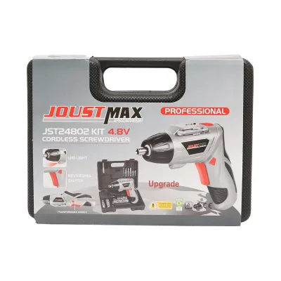 Cacciavite elettrico con batteria da 4,8 V 500 mAh e 45 accessori Joustmax - immagine 2