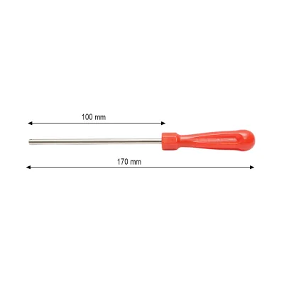 Cacciavite lungo per valvole a ruota da 170 mm - immagine 2