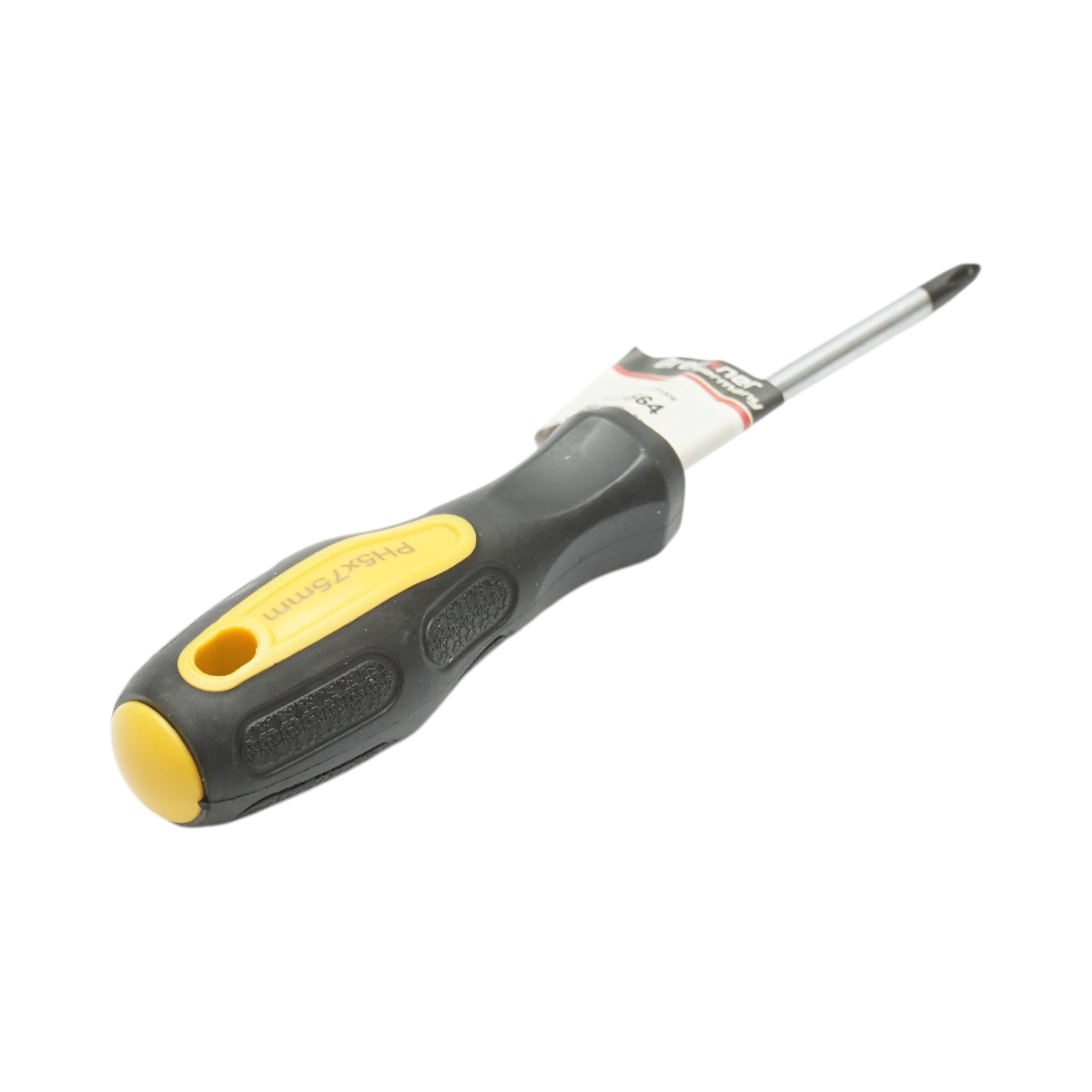 Cacciavite Phillips professionale PH5x75mm in acciaio Cr-V con punta magnetica Breckner Germany - immagine 3
