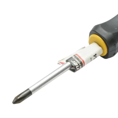 Cacciavite Phillips professionale PH5x75mm in acciaio Cr-V con punta magnetica Breckner Germany - immagine 4
