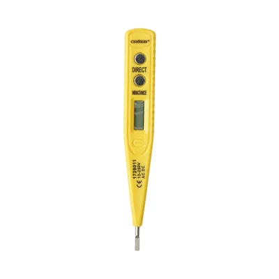 Cacciavite tester di tensione digitale 12-250 V CA/CC, 3x136 mm Crownman