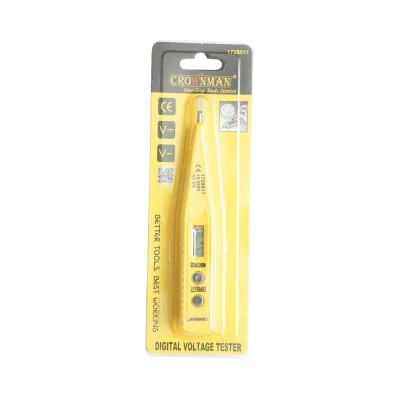 Cacciavite tester di tensione digitale 12-250 V CA/CC, 3x136 mm Crownman - immagine 2