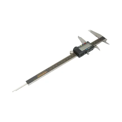 Calibro digitale professionale 200mm, doppia scala mm/pollici, misurazione interna, esterna, profondità Crownman - immagine 6