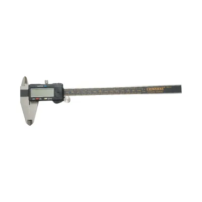 Calibro digitale professionale 200mm, doppia scala mm/pollici, misurazione interna, esterna, profondità Crownman - immagine 4