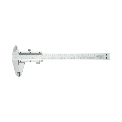 Calibro meccanico Crownman da 150 mm, scala graduata in mm/cm/pollici - immagine 2