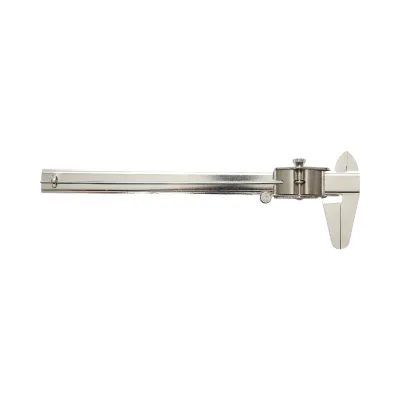 Calibro meccanico professionale 150mm, scala graduata in mm/cm/pollici, misurazione interna, esterna, profondità Crownman - immagine 2