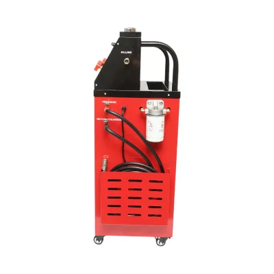 Cambio olio automatico 220V, doppio serbatoio 25L, pressione max 10 bar - immagine 4