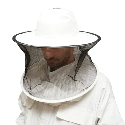 Camicetta apicola bianca con maschera protettiva, taglia L - immagine 5